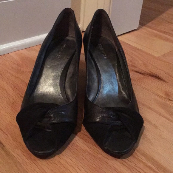 Nine West Shoes - Black Nine West Wedge Pumps